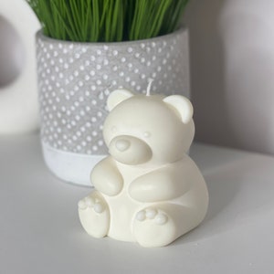 Teddy Bear Candle | Home Decor | Cute Candle | Christmas Gift