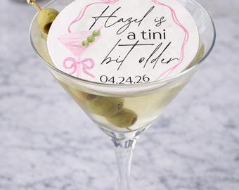 Luxury Edible Cocktail toppers – Custom Birthday Drink Topper – Premium Event Drink Decor