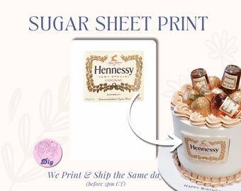 Sugar Sheet Henessy Print