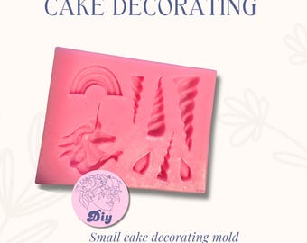 Unicorn Silicone Mold: Food Grade Baking for Fondant, Chocolate, Cake