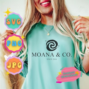 Moana & Company - SVG - PNG - Cricut - Silhouette - Digital File