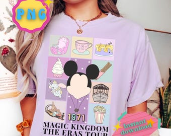 Magical Eras Tour - Magical Kingdom - PNG Digital Download