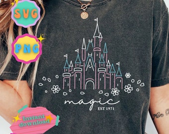 Magical Castle - SVG - PNG