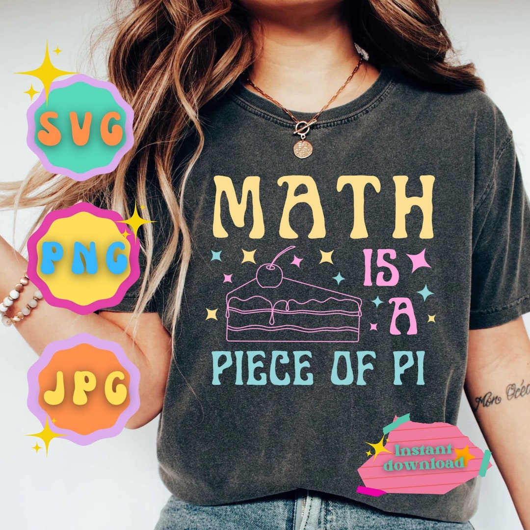 Math Teacher SVG - PNG - JPG - Etsy