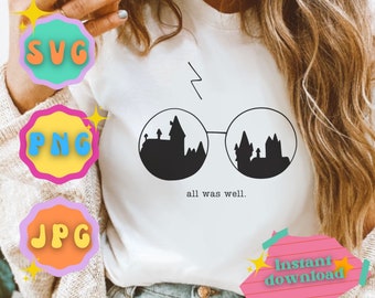 All was well - SVG - PNG - JPG