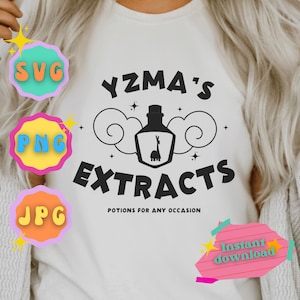 Yzma Extracts - Emperor’s New Groove - SVG - PNG - JPG
