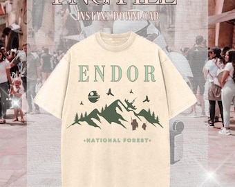 Endor National Forest - Ewok - Star Wars - Galaxies Edge - Digital fil
