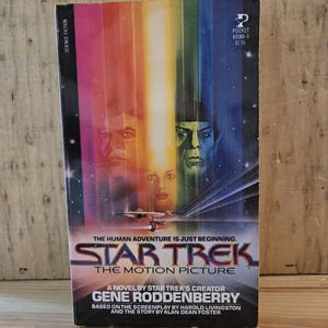 Star Trek The Motion Picture // Gene Roddenberry // 1979 // Vintage Paperback Sci-fi