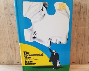 The Bicentennial Man and Other Stories // Isaac Asimov // Book Club Edition 1976 // Vintage Hardcover Sci-fi