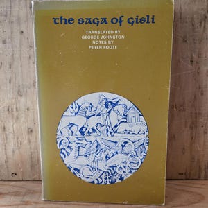 La saga di Gisli // Tradotto da George Johnston // 1977 // Saga islandese in brossura d'epoca