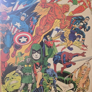 RARE The Steranko History of Comics: Volumes 1 and 2 (2 Book Lot) // Jim Steranko // 1970 and 1972 // Oversized Vintage