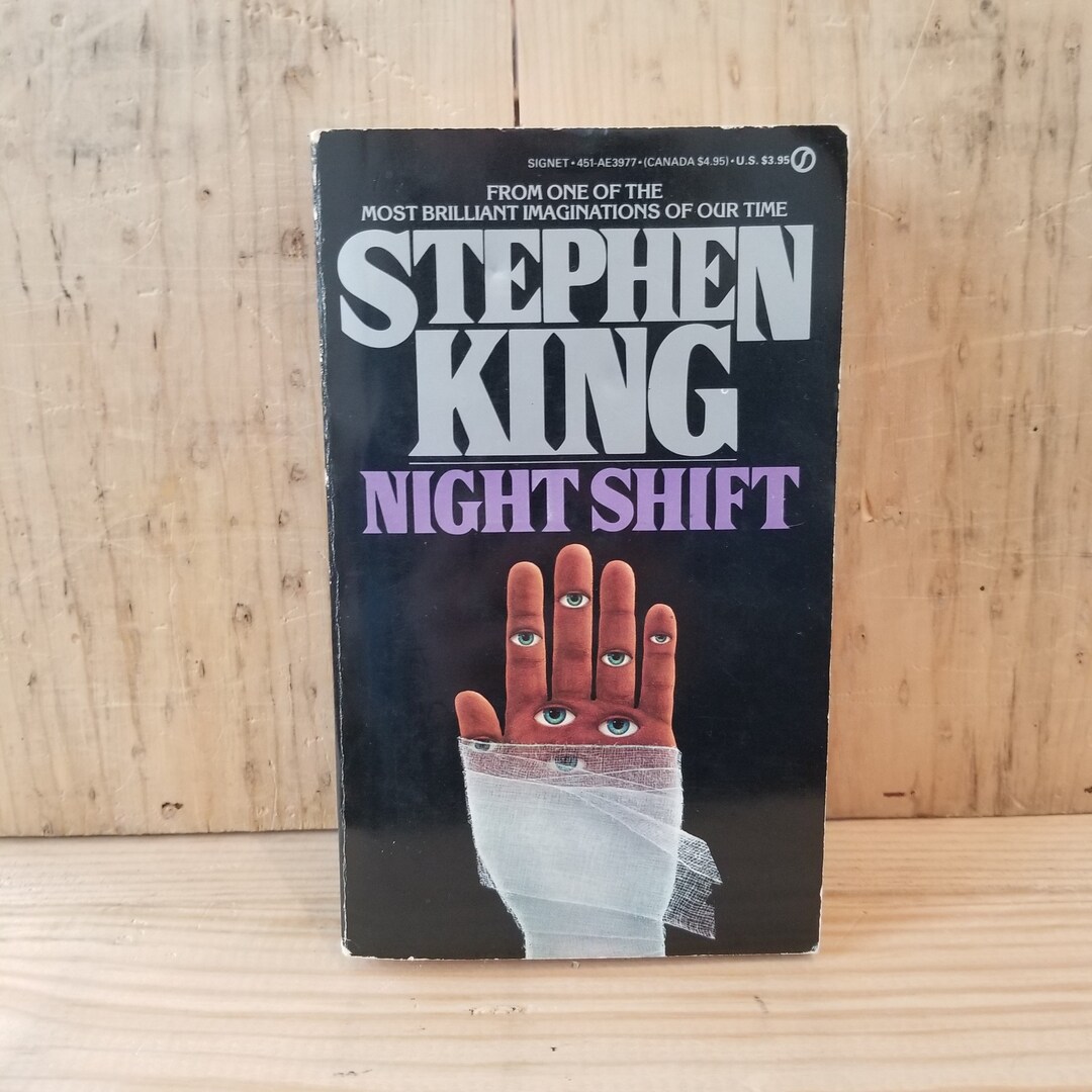 Night shift stephen king 1979 vintage paperback etsy
