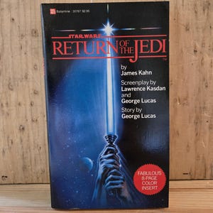 Star Wars: Return of the Jedi // James Kahn // 1983 // Vintage Paperback Sci-fi Movie Tie-in Novelization