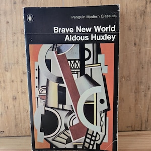 Brave New World // Aldous Huxley // 1974 // Vintage Paperback Dystopian