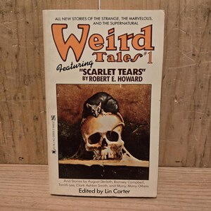 Weird Tales #1 // A cura di Lin Carter // 1980 // Copertina flessibile d'epoca Mistero Fantasy Soprannaturale