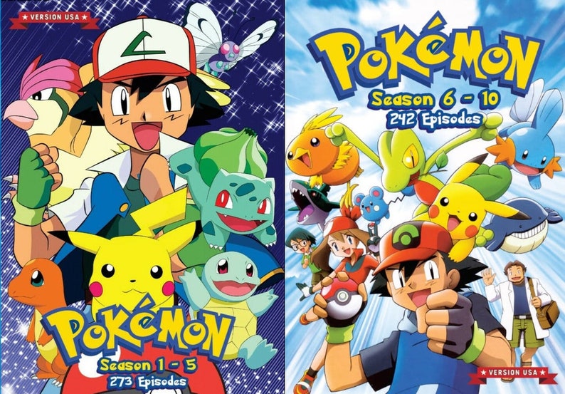English Audio DVD Pokemon Season 1 - 10 Volume 1 - 515 End US (English Dubbed Version) Region All DHL Shipping .br English Audio DVD Pokemon Season 1 - 10 Volume 1 - 515 End US (English Dubbed Version) Region All DHL Shipping .br