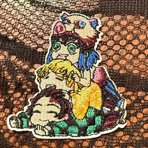 Demon Slayer Crew Iron on Patch