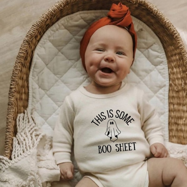 Halloween Baby Onesie, My First Halloween Onesie, 1st Halloween Outfit, 1st Halloween Baby Gift, First Halloween Natural Toddler Tee