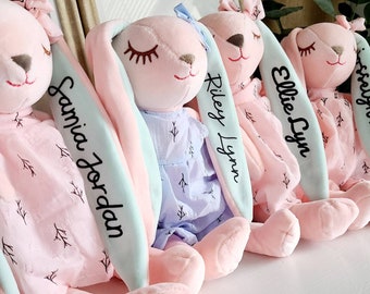 Bunny Baby Gift Personalized -  Gifts For Kids Girls, Personalized Baby Gifts For Girl Personalized Doll Rabbit Newborn Girl Gift Custom