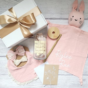 Baby lovey, Personalized baby gift, Baby gift with name, Security blanket, Personalized baby lovey, Muslin lovey, baby bunny lovey, gift