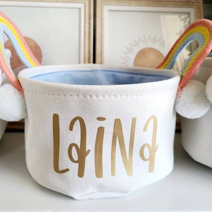 Kids Easter Basket, Monogram Easter Basket, Personalized Easter Basket