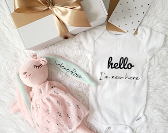 Baby shower gift set, Baby shower gift, newborn gift, new baby gift, new baby gift set, Baby girl gift, new baby gift basket, baby shower