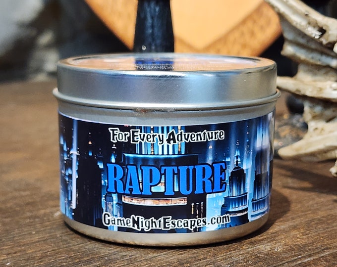 Rapture Candle | Bioshock Inspired Candle | Video Game Candle Collection