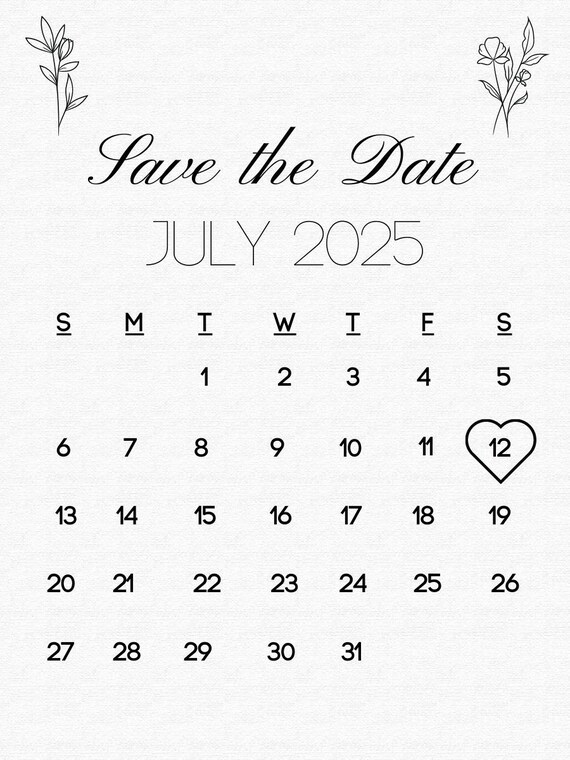 2025 July Calendar Images Clip Art Black And White tove kaitlin