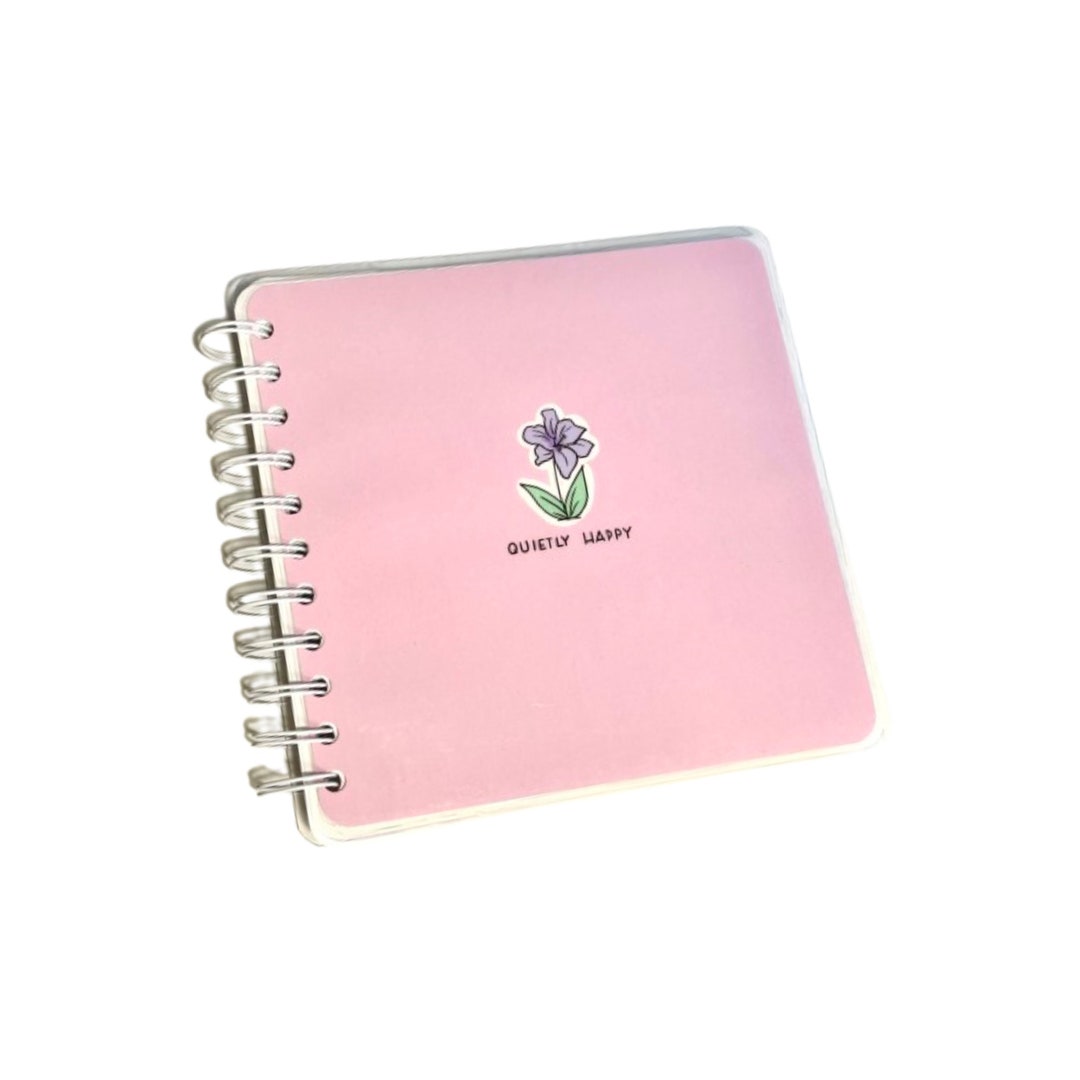 Pink Cozy Cute Sketchbook for Art Journal, Mixed Media Water Color Art ...