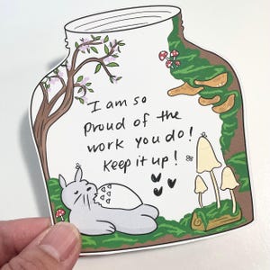 Presente de papelaria de anime aconchegante com vibrações positivas e divertidas, para usar em scrapbooking ou enviar cartas para amigos por correspondência Fairycore, Forestcore