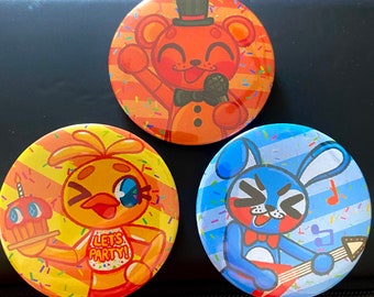 2 1/4 inch Toy Animatronics Buttons