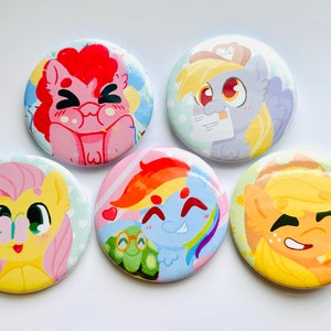 2 1/4 inch MLP Buttons