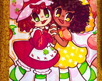 Fruit Friends 11x17/8x5 Print