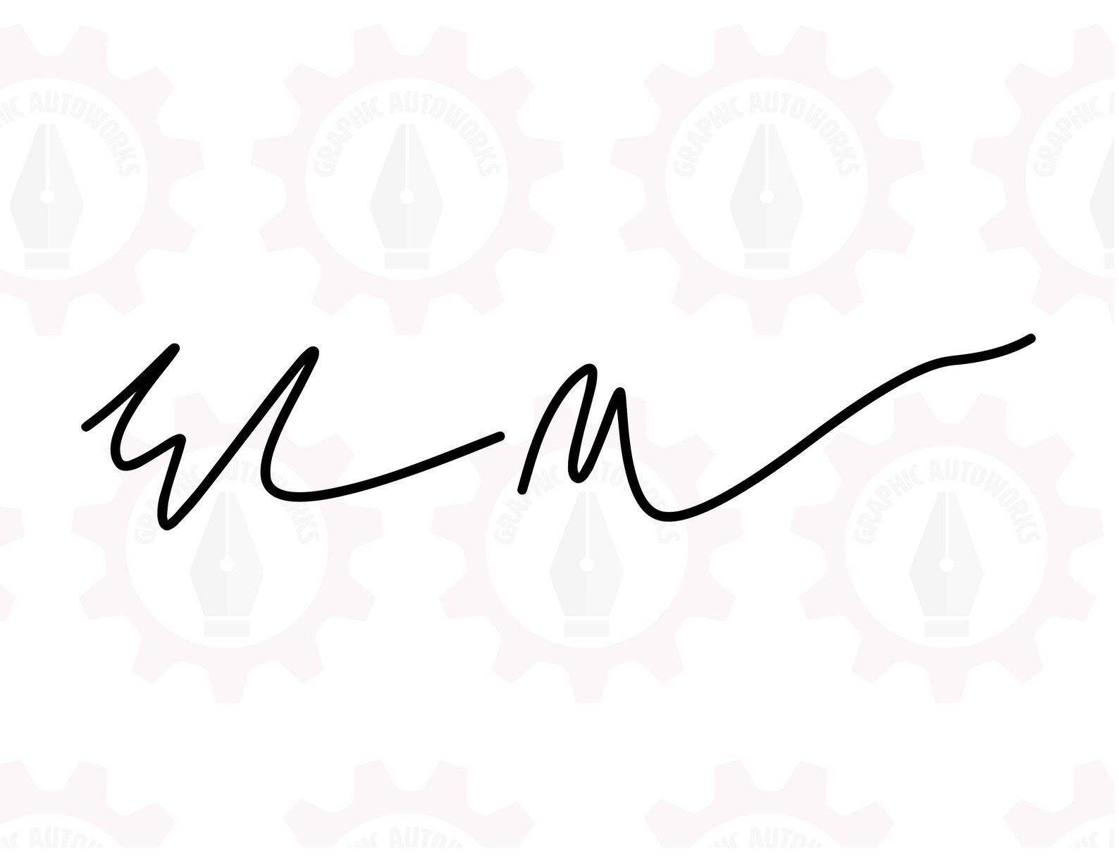 thumbnail image 2 of Elon Musk Signature Car Decal Sticker For Tesla - 2-Piece Set 2 of 4