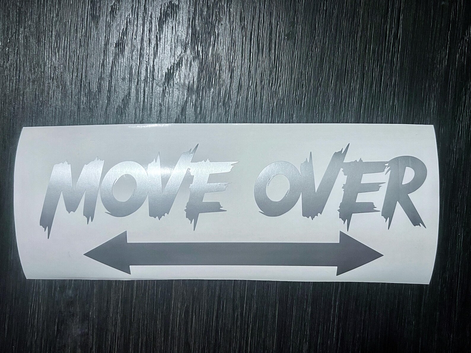 Time Over Sticker Move Over Vinyl Decal Sticker Car Truck Windshield - Etsy