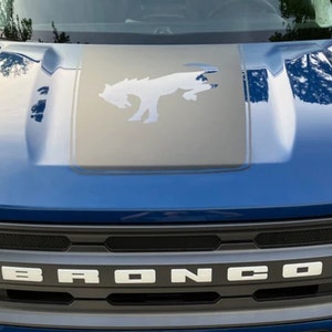 Bronco Sport Hood Decal