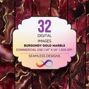 Carta digitale effetto marmo color oro bordeaux - Sfondi con texture di vino rosso senza soluzione di continuità - Arte astratta di lusso - JPEG 4K - 300 DPI - Uso commerciale