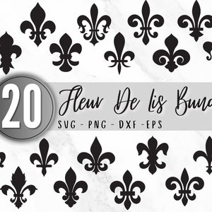 Paquete Fleur De Lis Svg, Paquete Mardi Gras Png Dxf Eps, Feliz Mardi Gras Png, Archivos cortados, Carnaval Svg, Lousiana svg, Uso comercial
