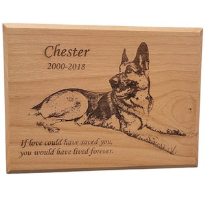 Memorial Plaque, Engraved Wooden Plaque, Personalized Wall Plaque