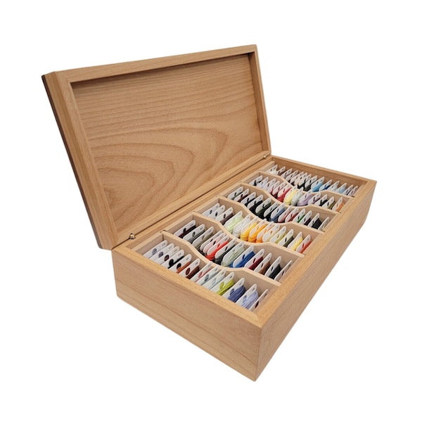 Thread Box, Bobbin Organizer, Cross Stitching Storage