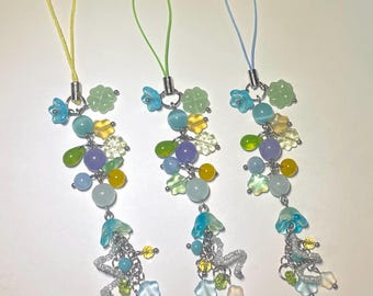 Jellyfish Phone Charm / Bag Charm / Keychain