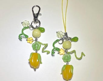 Bell Pepper Phone Charm / Bag Charm / Keychain