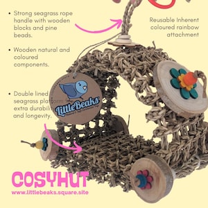 Bird Portable Activity & Shredding Swings