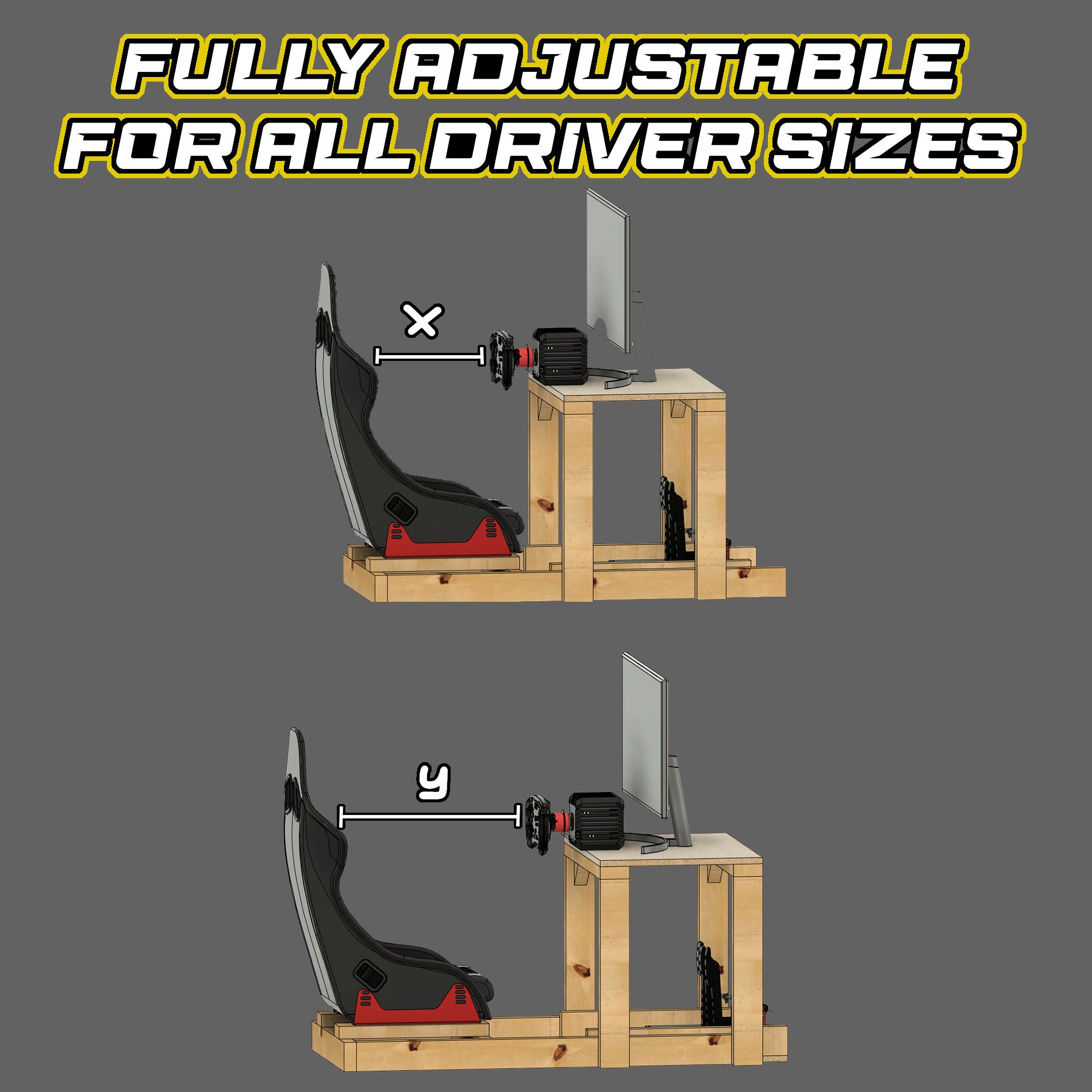 The Easiest Diy Sim Racing Cockpit Digital Plans Ubicaciondepersonas 