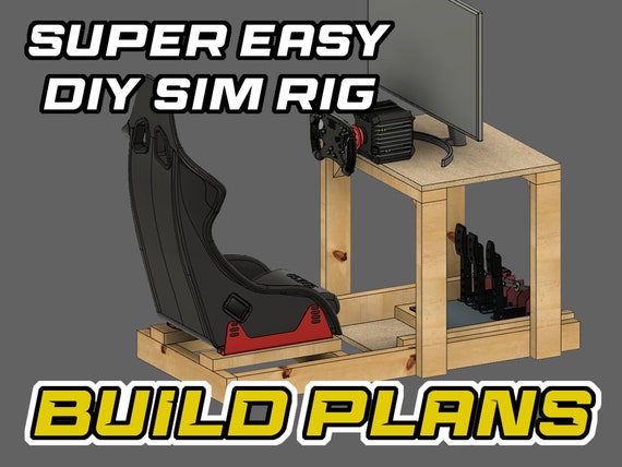 The Easiest diy Sim Racing Cockpit Digital Plans 