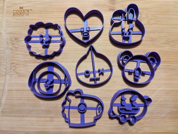 BTS BT21 Cookie Cutters, Fondant and Clay Cutters - Etsy