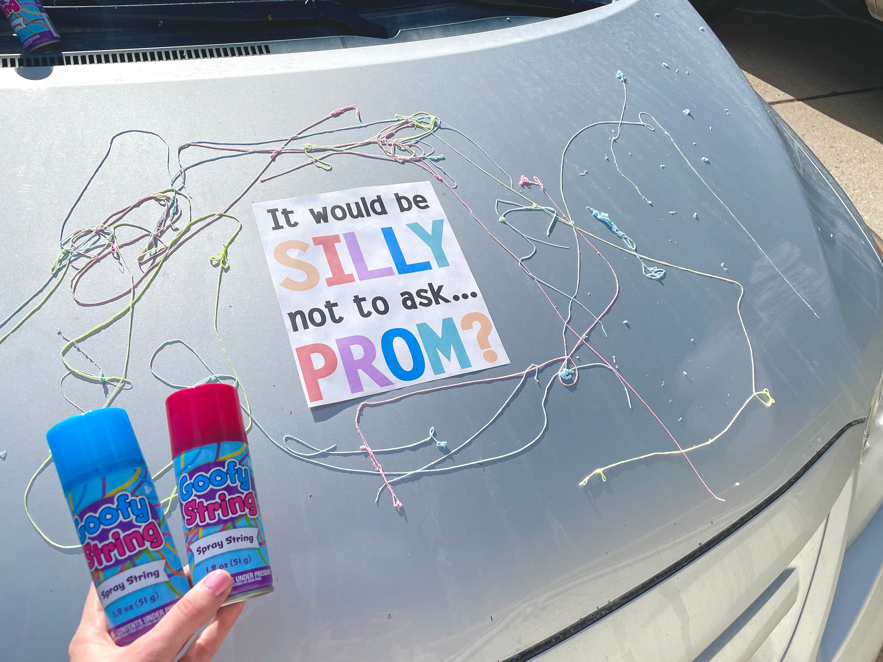 Quacking Promposals Silly String Promposal Ideas