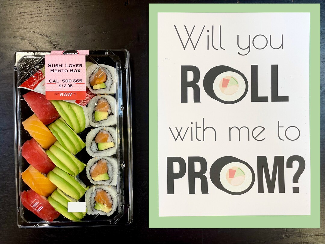 Promposal Ask Printable will Roll With to -