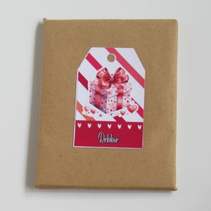 Valentine Gift Tags – Editable Canva Template for Printable DIY Tags