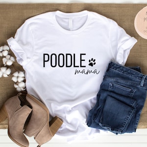 Poodle Mama SVG & PNG Download, Poodle Dog Sublimation, Cricut Silhouette Cut Files,
